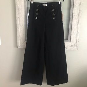 Anthro wide leg pants